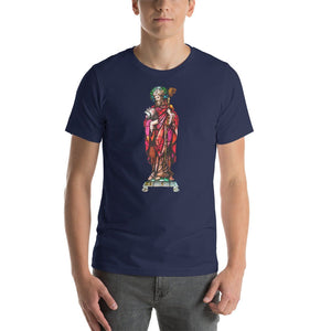 St. Brendan the Navigator Stained Glass T-Shirt - Catholicamtees
