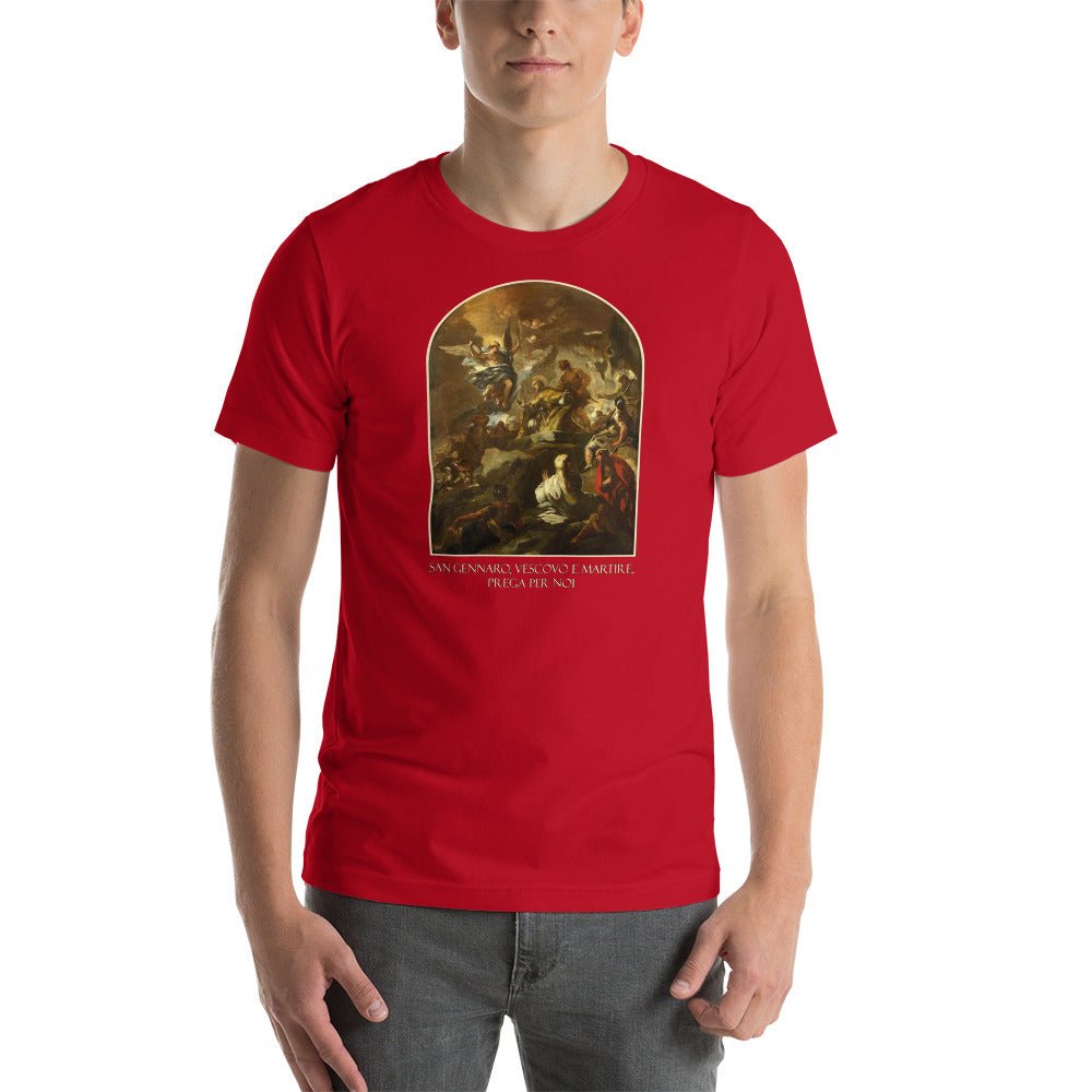 St. Januarius, Bishop and Martyr T-Shirt - Catholicamtees