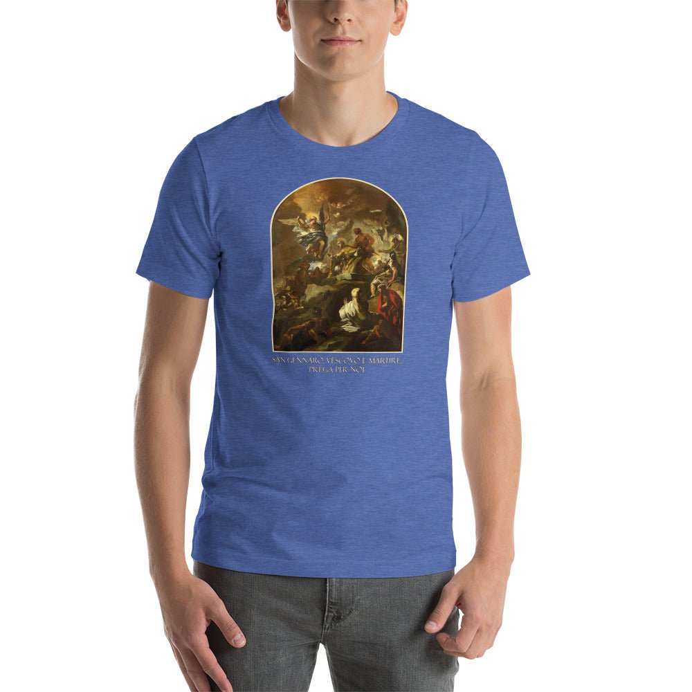 St. Januarius, Bishop and Martyr T-Shirt - Catholicamtees