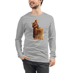 Load image into Gallery viewer, St. Joseph the Worker Long Sleeve Tee - Catholicamtees

