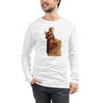 Load image into Gallery viewer, St. Joseph the Worker Long Sleeve Tee - Catholicamtees
