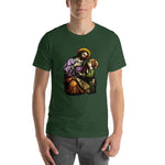 Load image into Gallery viewer, St. Joseph with Christ Child Stained Glass Window T-Shirt - Catholicamtees
