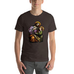 Load image into Gallery viewer, St. Joseph with Christ Child Stained Glass Window T-Shirt - Catholicamtees
