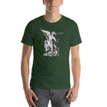 Load image into Gallery viewer, St. Michael - Dragon T-Shirt - Catholicamtees
