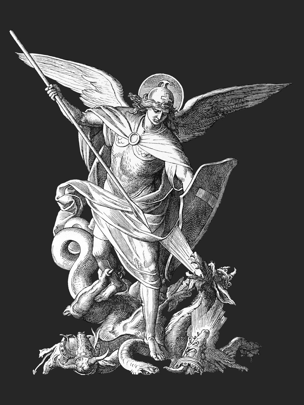 St. Michael the Archangel T-Shirt - Catholicamtees
