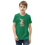 Load image into Gallery viewer, St. Michael the Archangel Youth Short Sleeve T-Shirt - Catholicamtees
