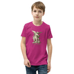 Load image into Gallery viewer, St. Michael the Archangel Youth Short Sleeve T-Shirt - Catholicamtees

