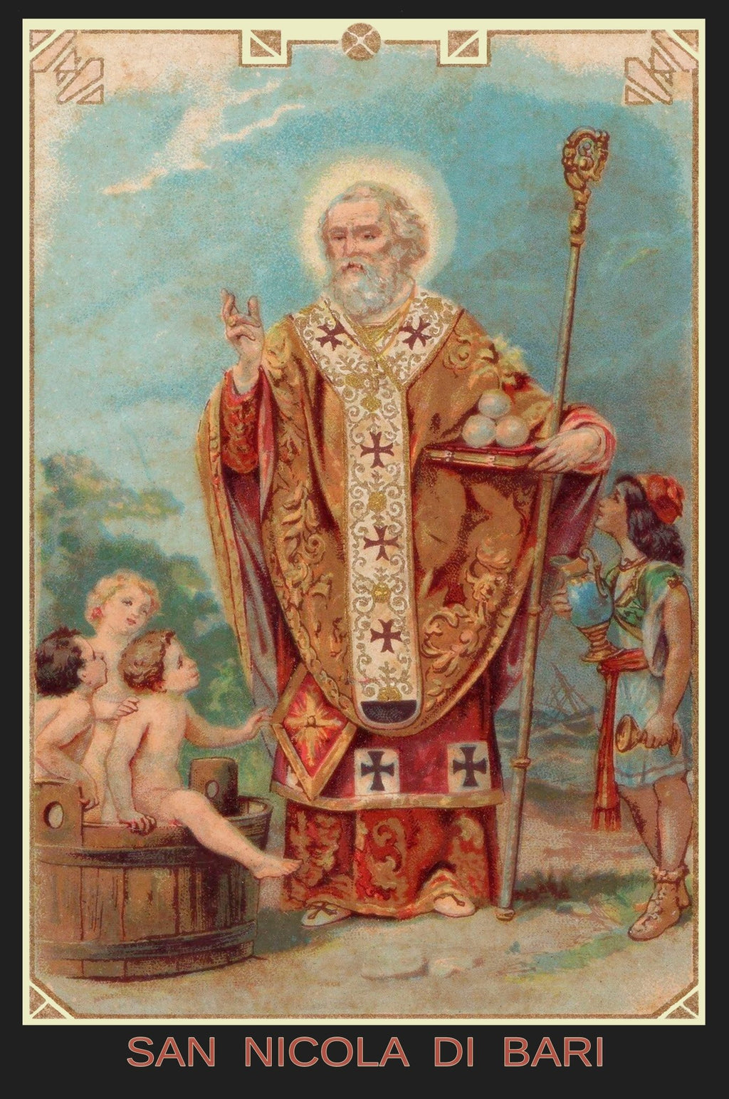 St. Nicholas of Myra (Bari) T-Shirt - Catholicamtees