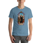 Load image into Gallery viewer, St. Vincent de Paul Stained Glass Window T-Shirt - Catholicamtees
