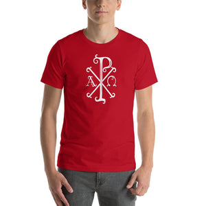 The Chi Rio with Alpha and Omega T-Shirt - Catholicamtees