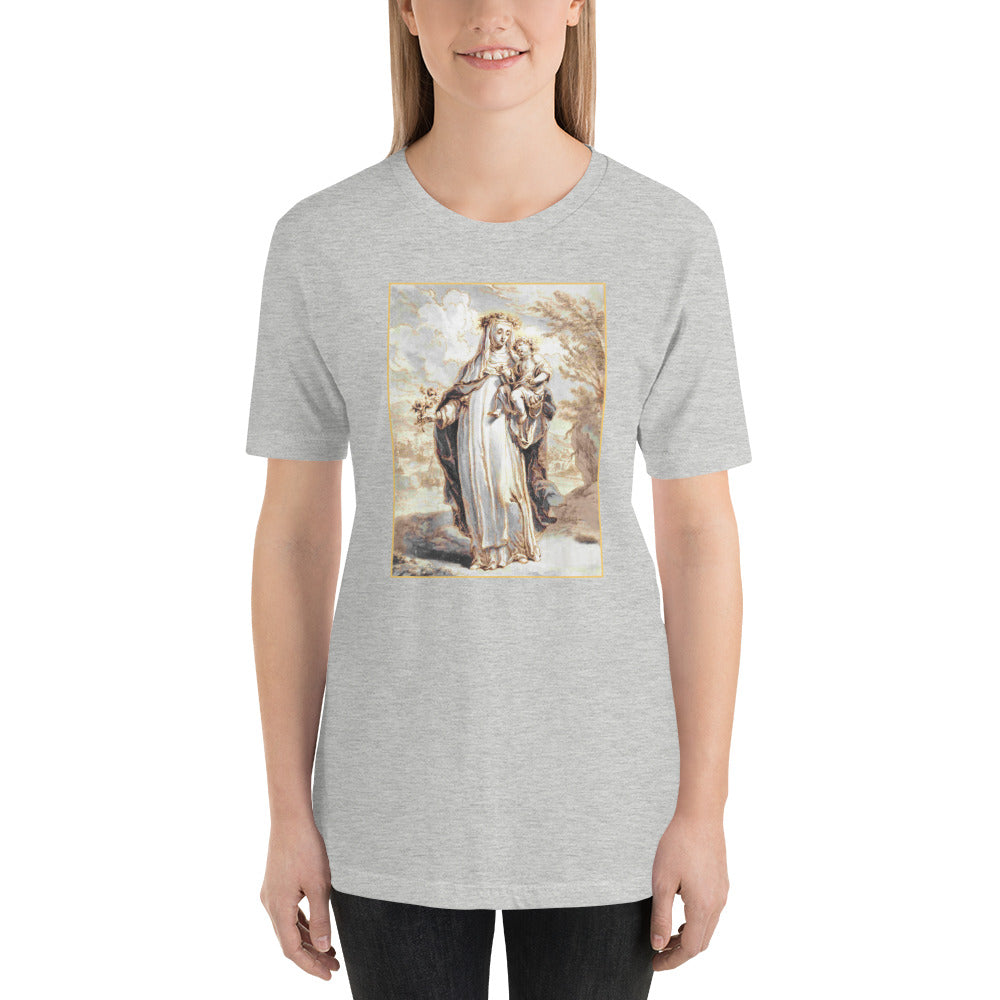 St. Rose of Lima Artistic Sketch T-Shirt