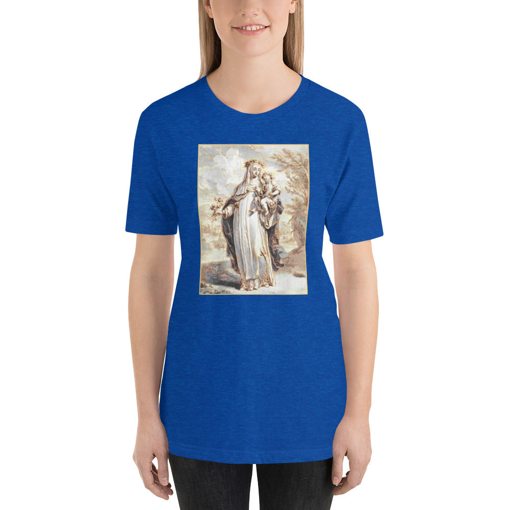St. Rose of Lima Artistic Sketch T-Shirt