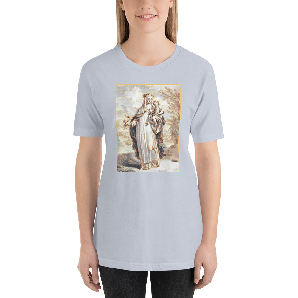 St. Rose of Lima Artistic Sketch T-Shirt