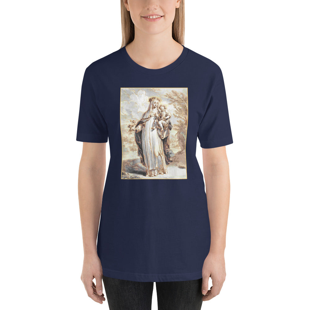 St. Rose of Lima Artistic Sketch T-Shirt