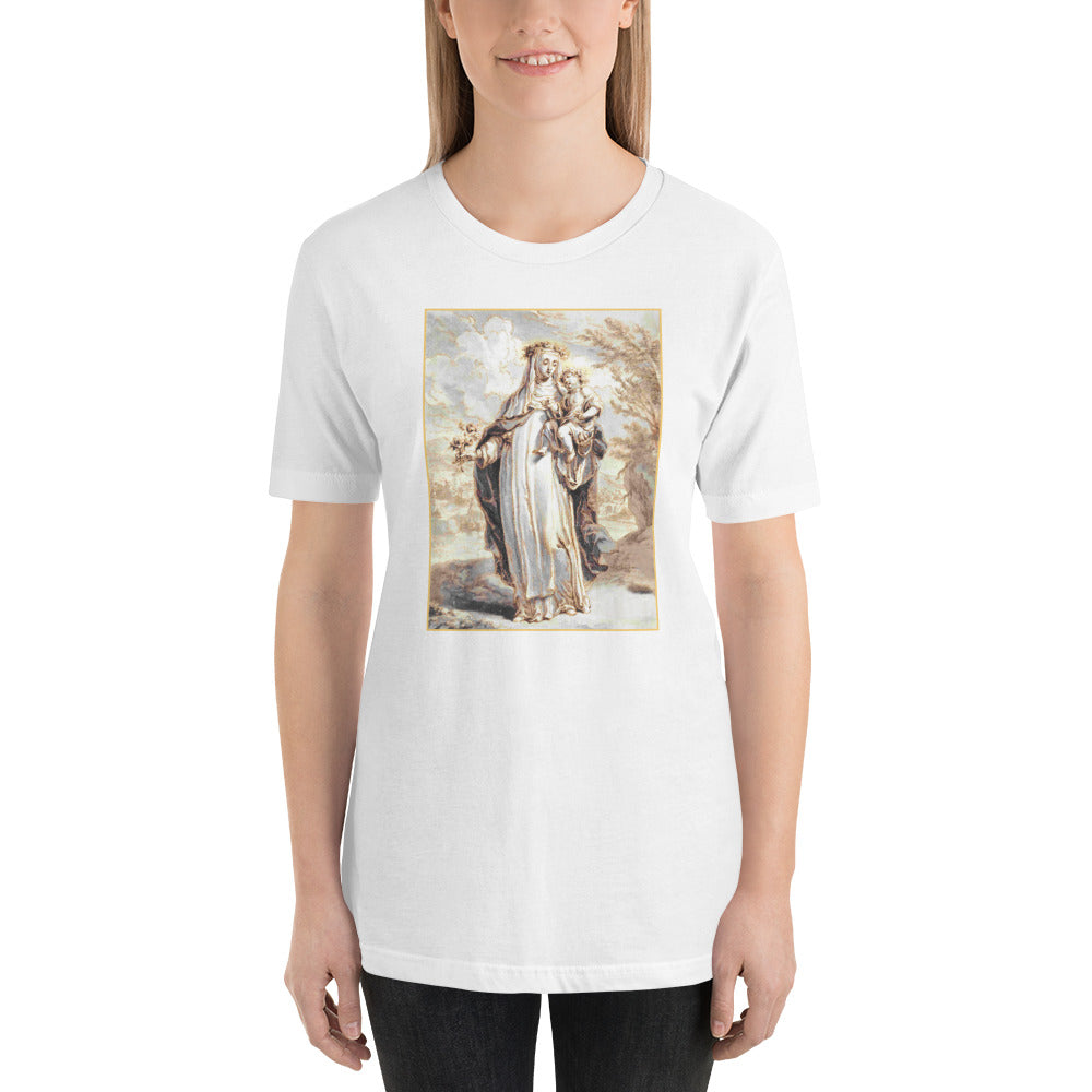 St. Rose of Lima Artistic Sketch T-Shirt