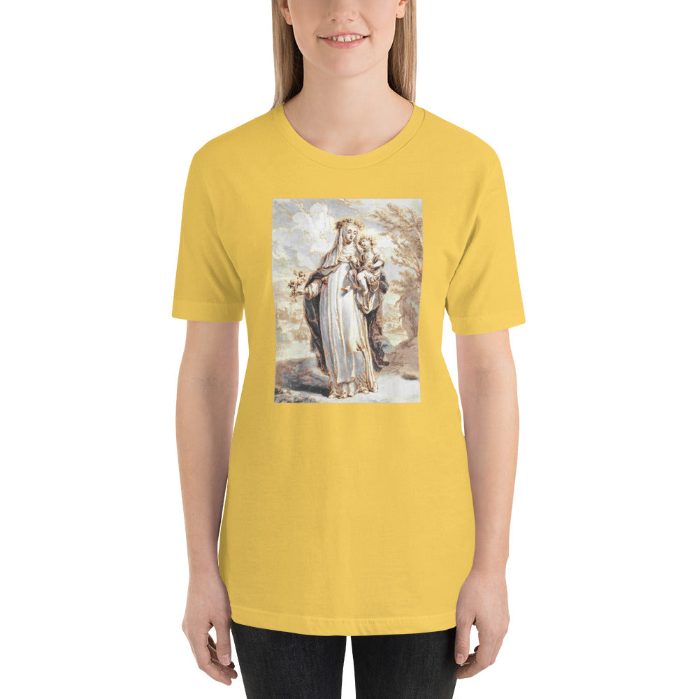 St. Rose of Lima Artistic Sketch T-Shirt